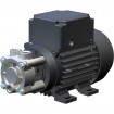 LNY-2841: Kleinkreiselpumpe mit Edelstahl-Pumpenkopf und schwarzem Motor
